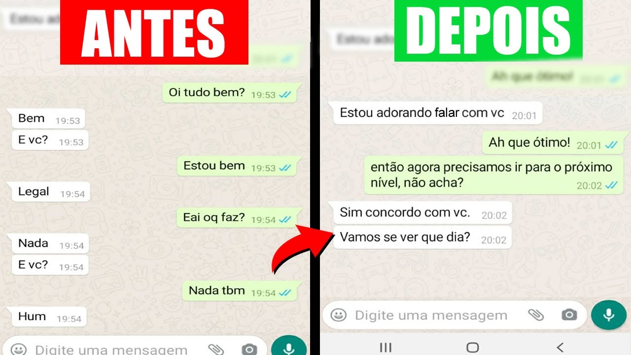 T&eacute;cnica Simples Para Puxar Assunto Com uma Mina no WhatsApp