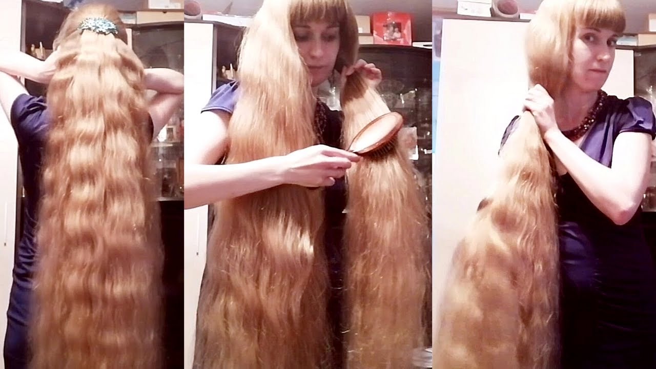 RealRapunzels | A Thick Blonde Mane and Bangs (preview)