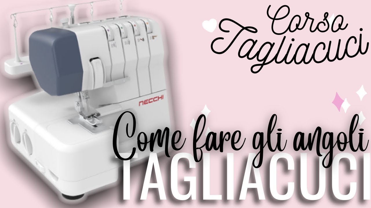 FARE GLI ANGOLI CON TAGLIACUCI NECCHI NL11C @cri.carpent