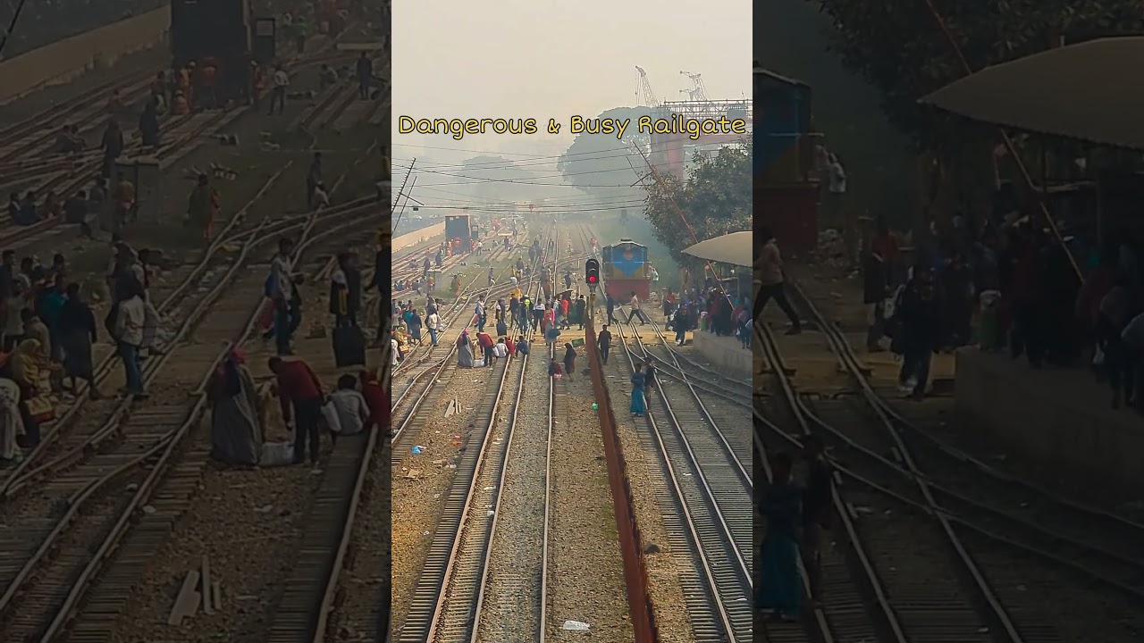 Most Busy Rail gate of Bangladesh 