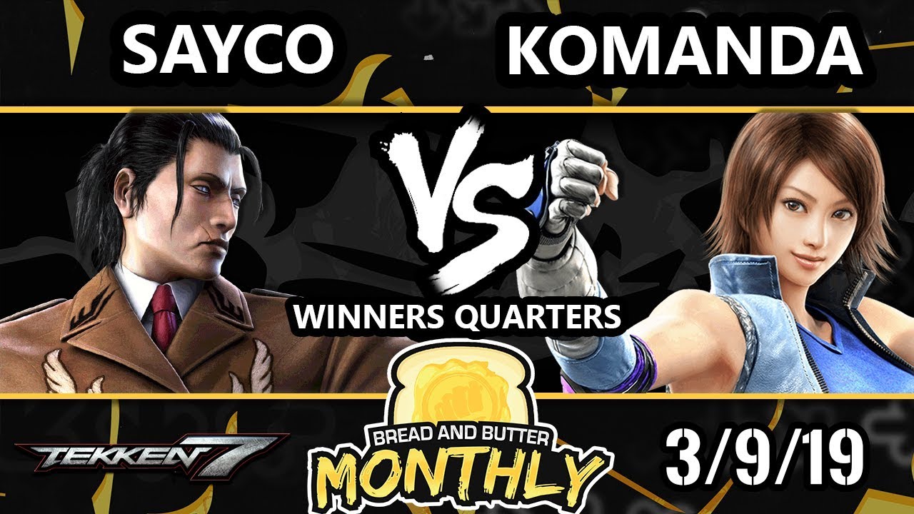 BnB 10 Tekken 7 - Sayco (Dragunov) Vs. Komanda (Asuka) - T7 Winners Quarters