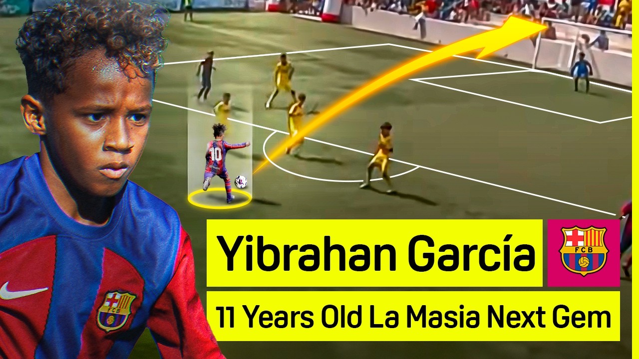Yibrahan Garcia | FC Barcelona | Highlights | The Future of Barcelona