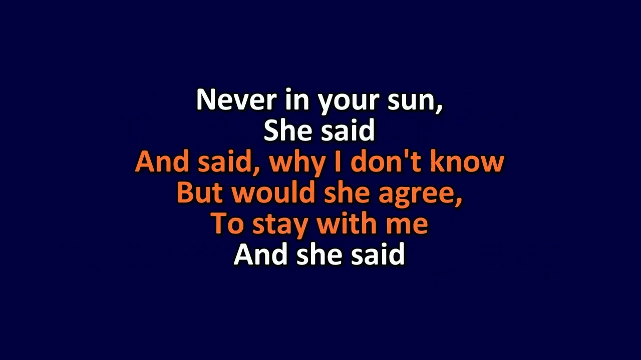 Stevie Wonder - Never In Your Sun - Karaoke Instrumental Lyrics - ObsKure