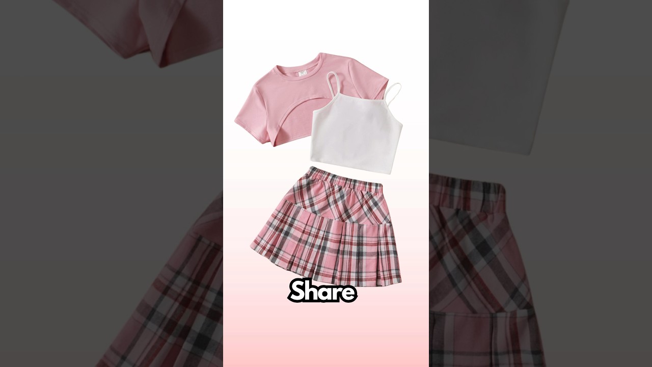 Back to School Outfits 😍 #outfitideas #outfitinspo  #ootd #pink