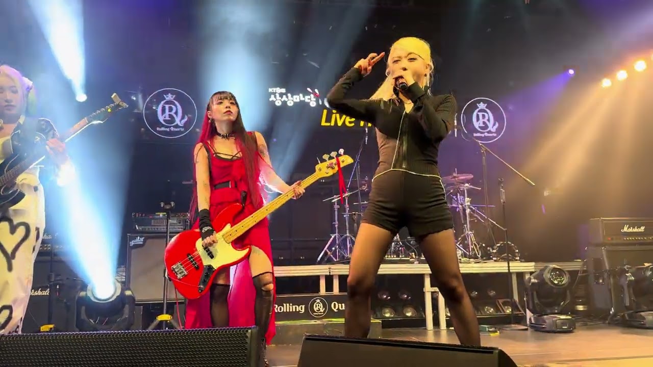 20250104 롤링쿼츠(Rolling Quartz) - RE.BOLD + Victory + PINK DROP(with Alexa) @ KT&G 상상마당 홍대 라이브홀