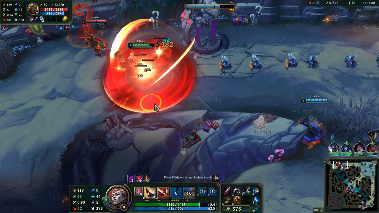 Zaahen vs Illaoi Top