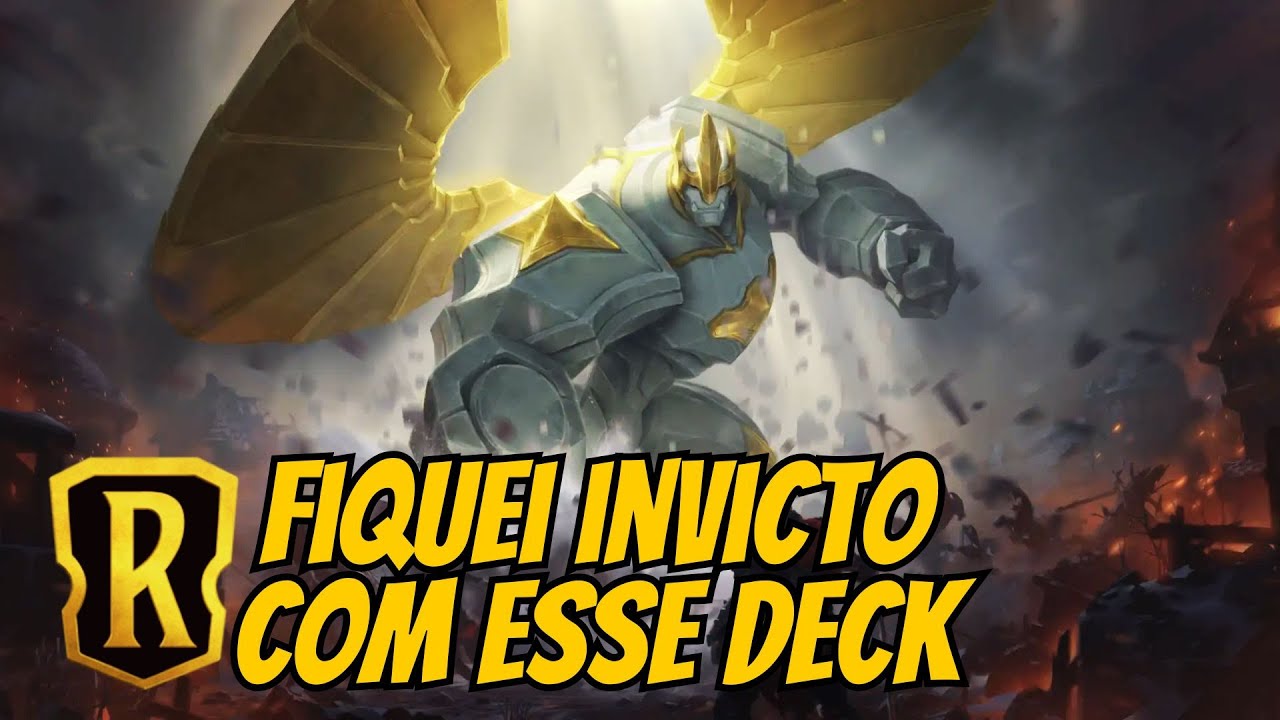 DECK DE UDYR GALIO VEIO COM TUDO NO PADR&Atilde;O - Legends of Runeterra