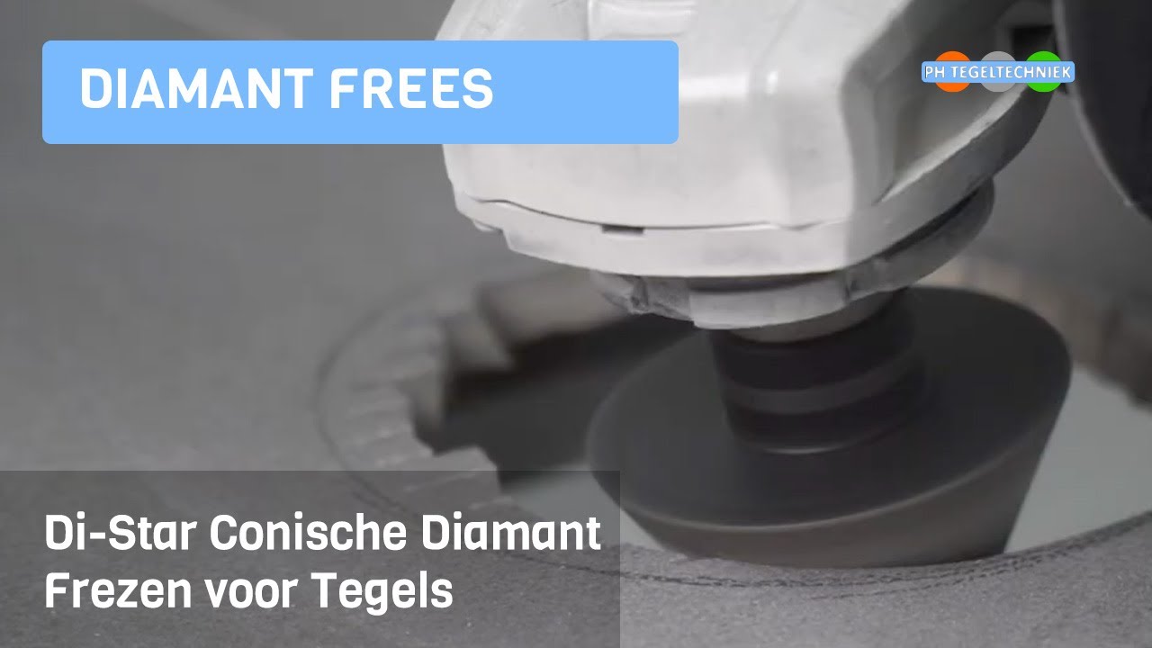 Diamantfees Conisch - Professioneel voor Tegelzetters