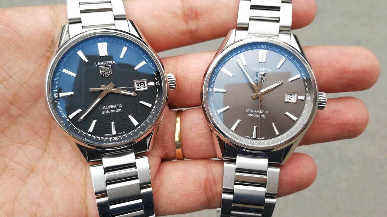 (Trên tay) Tag Heuer Carrera WAR211 Black & Grey dial