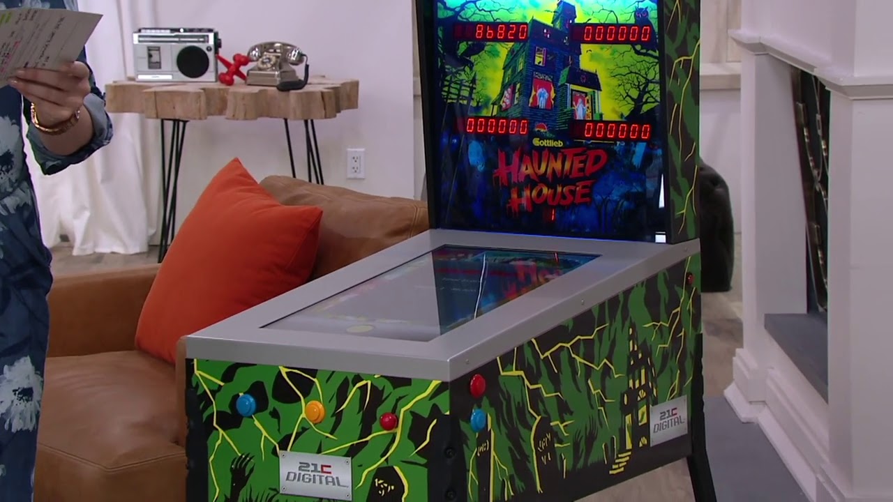 ToyShock Vintage 3D Digital Pinball Machine with 24