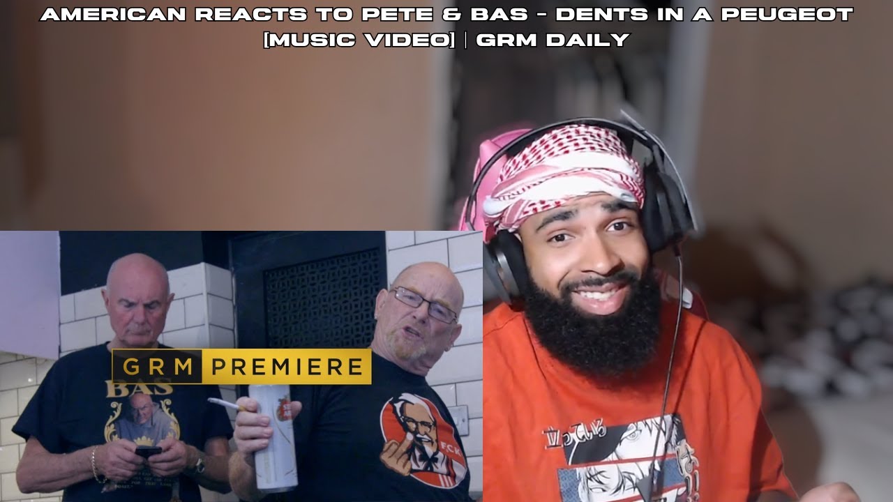 American Reacts To | Pete & Bas - Dents In A Peugeot [Music Video] | GRM Daily (UK)