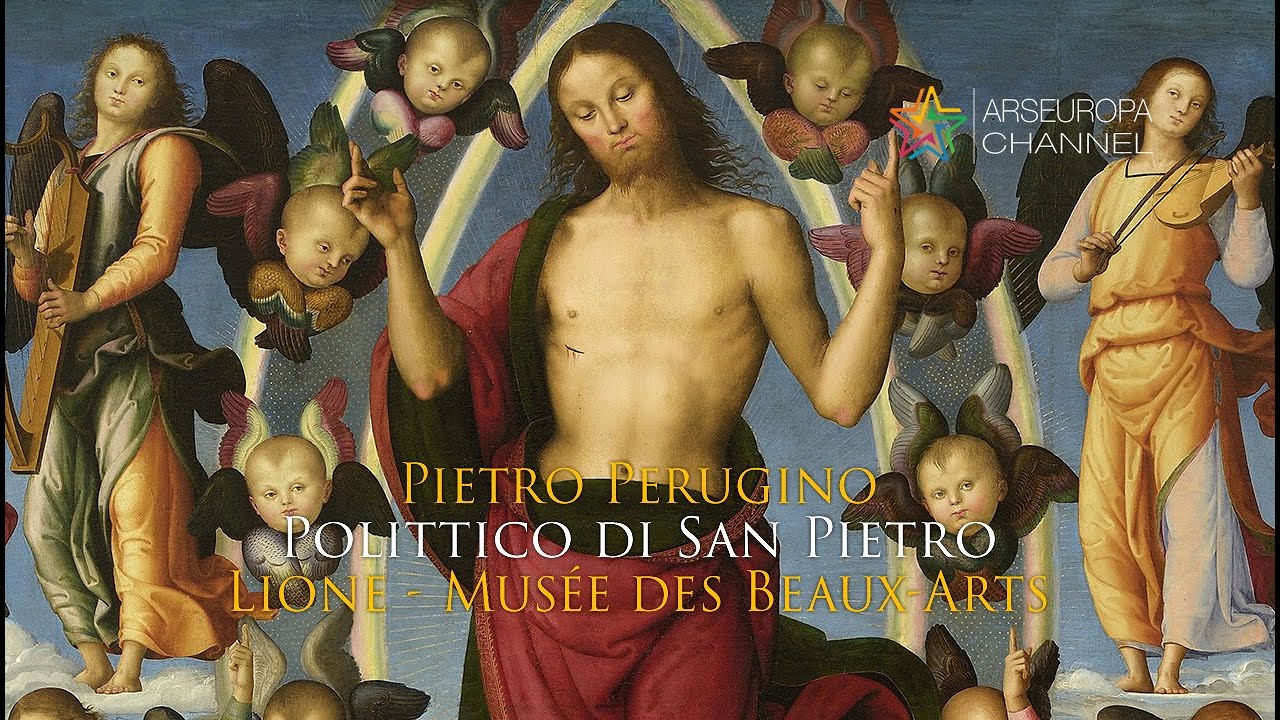Il Polittico di San Pietro con l'Ascensione di Cristo di Pietro Perugino
