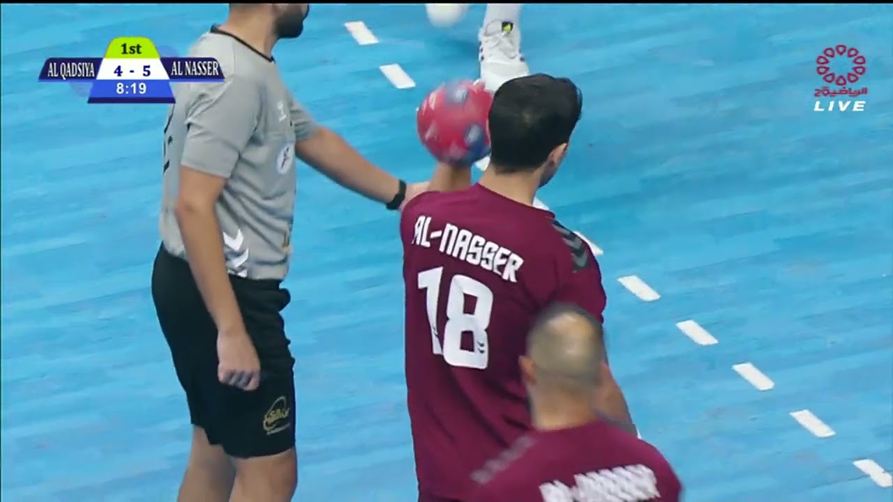 مباراة القادسية × النصر - الدوري الممتاز لكرة اليد - الجمعة 19/9/2025