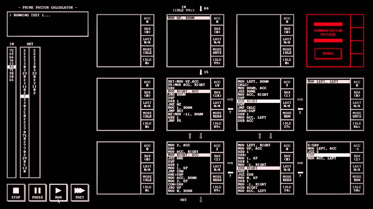 TIS-100 nexus 20 433 1 prime factor calculator