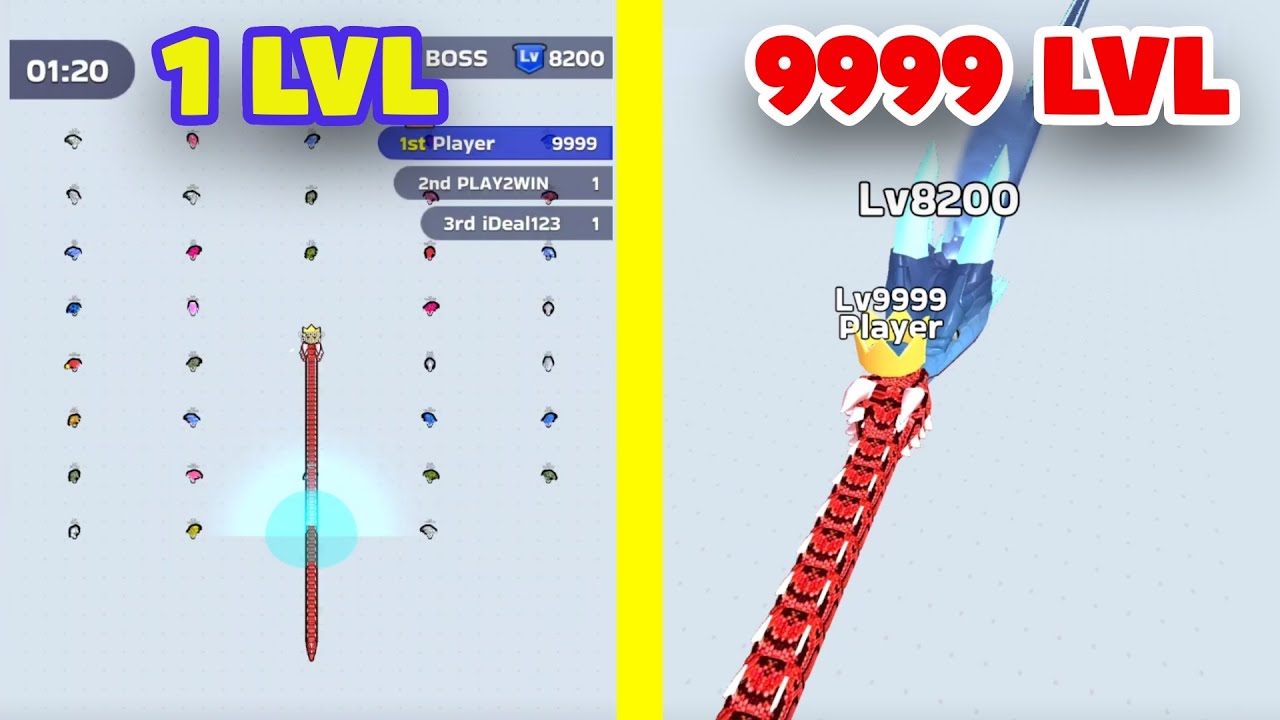 Snake Clash! .io - MAX LEVEL! Epic Snake Clash.io Gameplay! #13