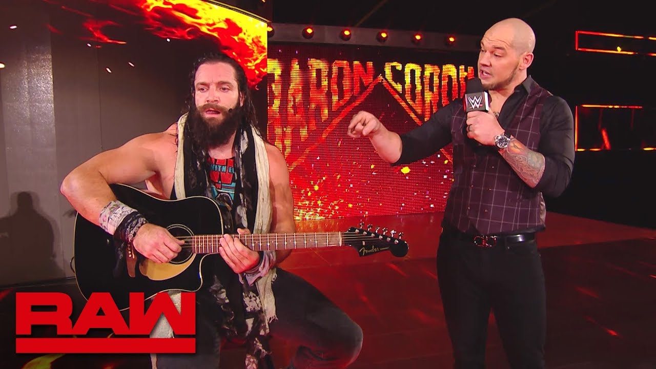 Elias takes out Baron Corbin with his guitar: Raw, Oct. 22, 1018