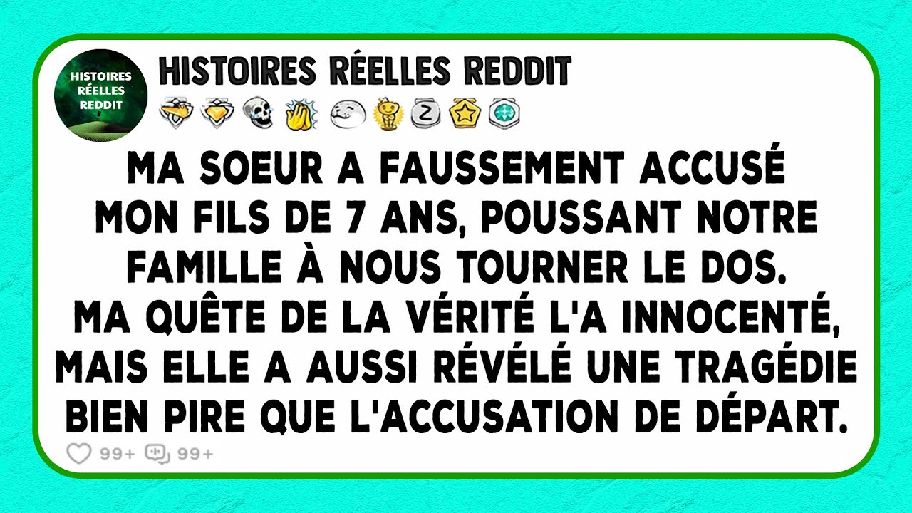Ma sœur a faussement accusé mon fils de 7 ans, poussant notre famille à nous tourner le dos.