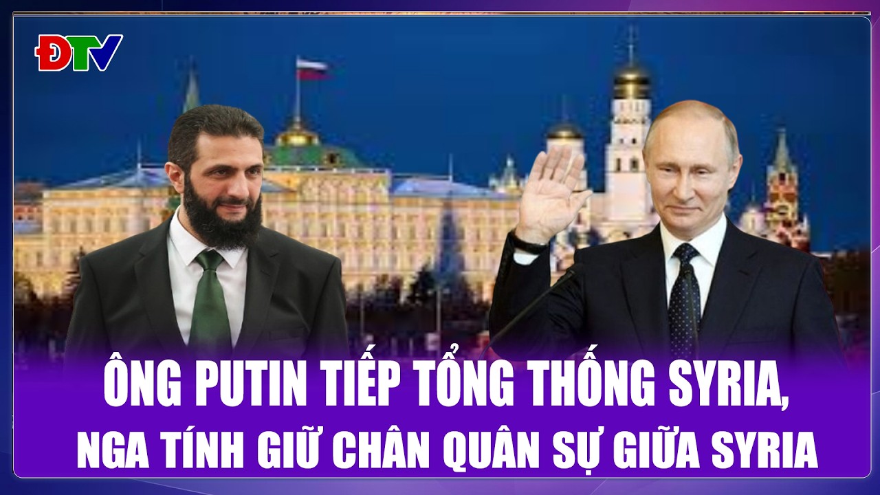 THỜI SỰ QUỐC TẾ CHIỀU 29/1: Ông Putin tiếp Tổng thống Syria, Nga tính giữ chân quân sự giữa Syria