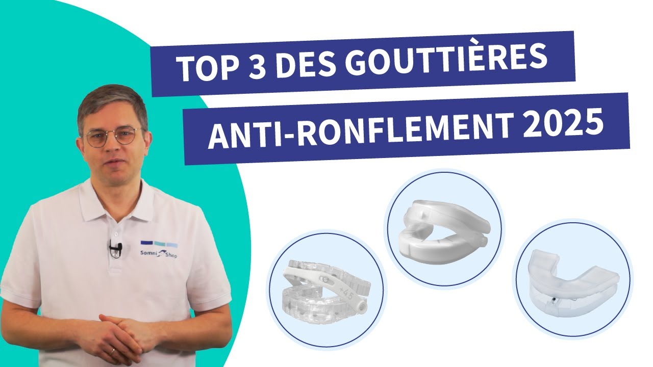 Comparatif : les 3 orthèses anti-ronflement les plus appréciées de nos clients