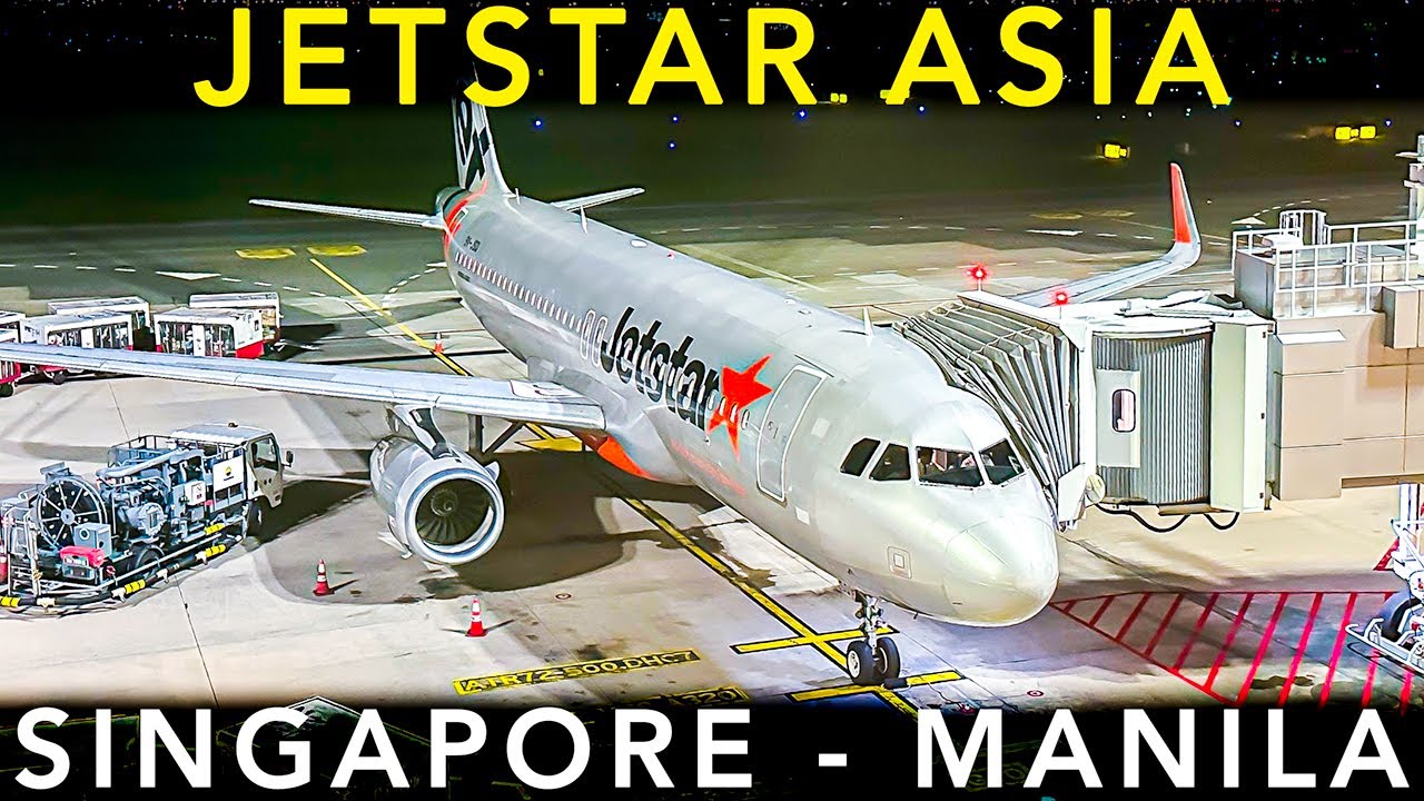JETSTAR ASIA🇸🇬 AIRBUS A320-200 flight experience | Singapore to Manila - TRIP REPORT