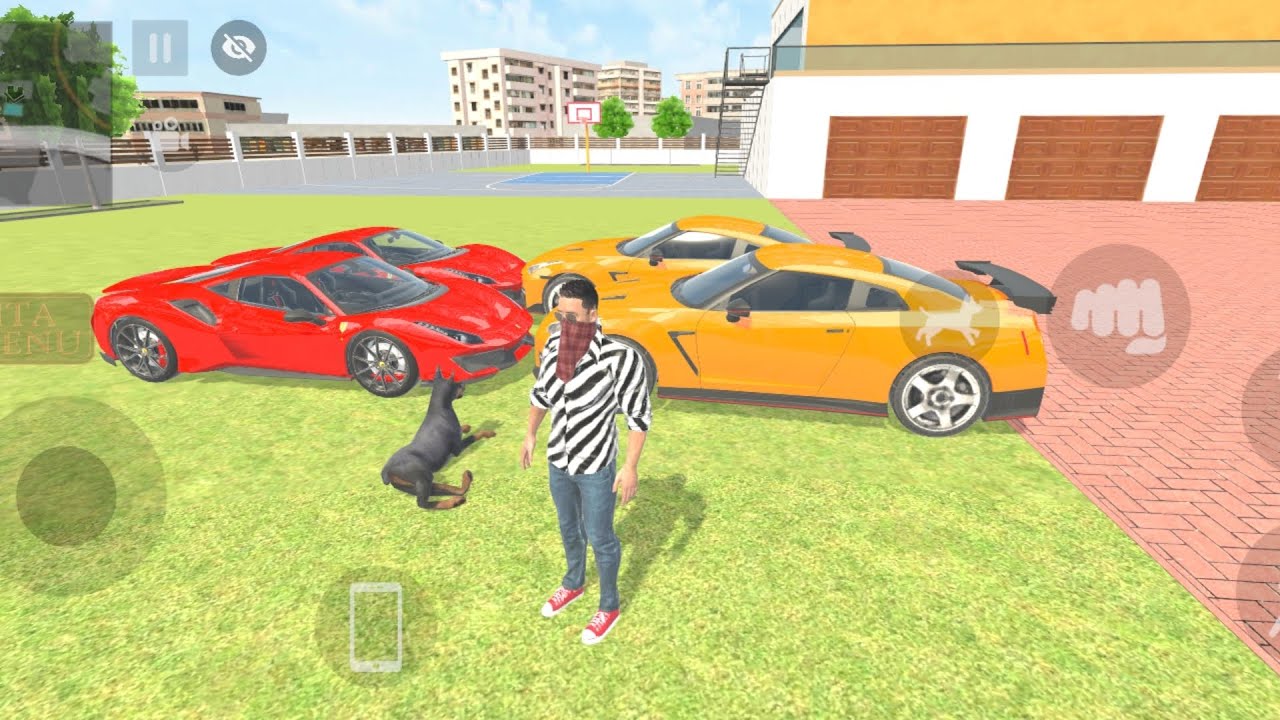 💥 Franklin order by Two Red Cars & Two Orange Cars  in Indian Theft Auto Simulator!!!!!!!!!!!!🎮
