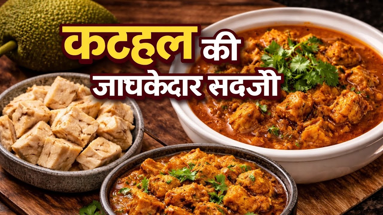 जो कटहल नहीं खाते थे वो भी प्लेट चाट गए 🤯 | Katahal Ki Sabji |#recipewithsuchi 