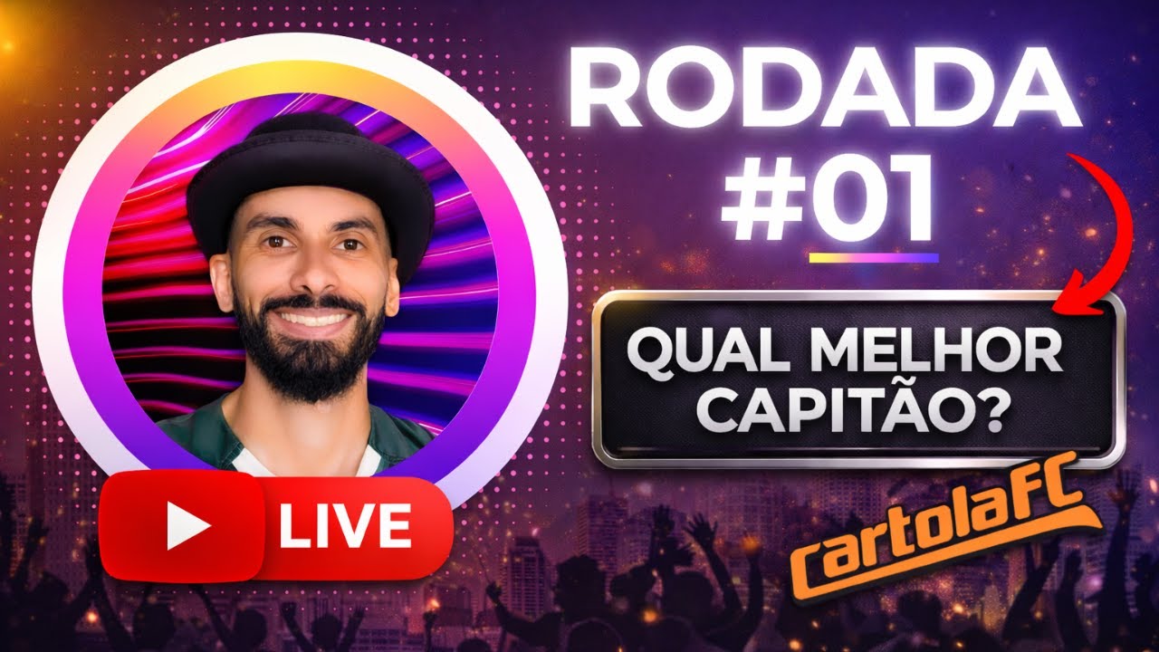 LIVE #01 RODADA | CARTOLA FC 2025 | COMEÇAR A TEMPORADA BEM