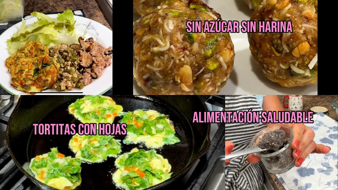 Nutritivas bolitas con colágeno |Tortitas con hojas de green peas (chícharos o guisantes)