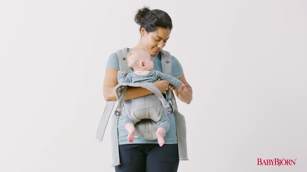 BABYBJ&Ouml;RN &ndash; How to use the facing-in position for baby on Baby Carrier Move
