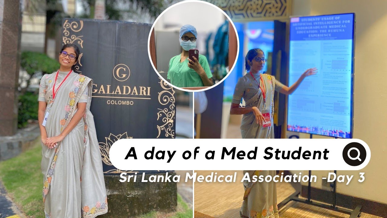 A day of a Medical student vlog - Sri lanka Medical Association | SLMA - A day at Galadari , colombo