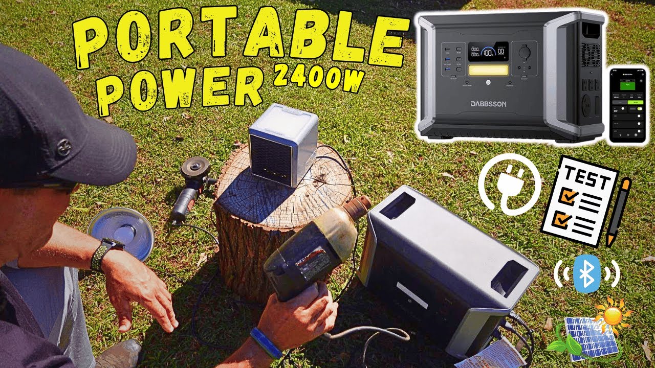 Dabbsson DBS1400Pro 2400w Power Station - Unboxing/Review