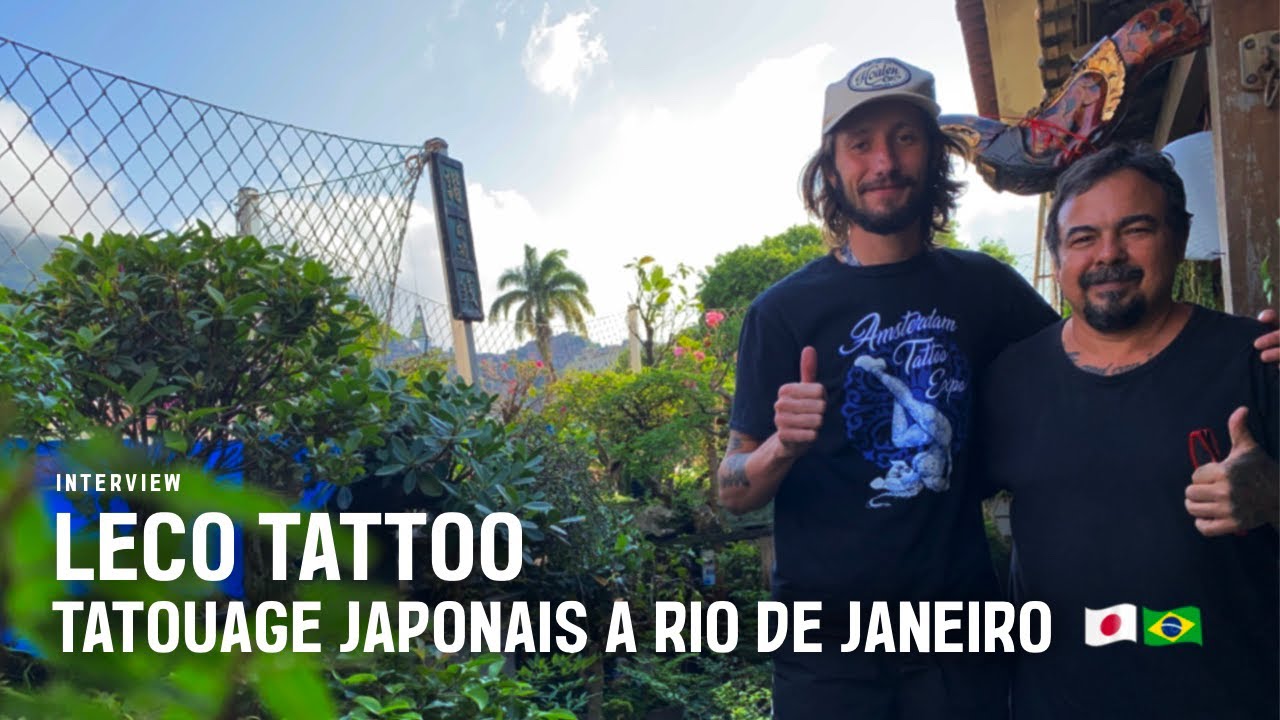 LECO (interview) TATOUAGE JAPONAIS À RIO DE JANEIRO