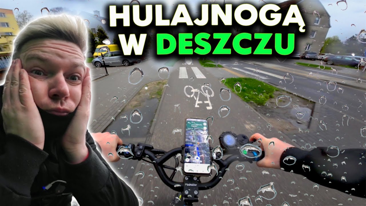 DESZCZ POKRŻYŻOWAŁ MI PLANY / KURIER GLOVO