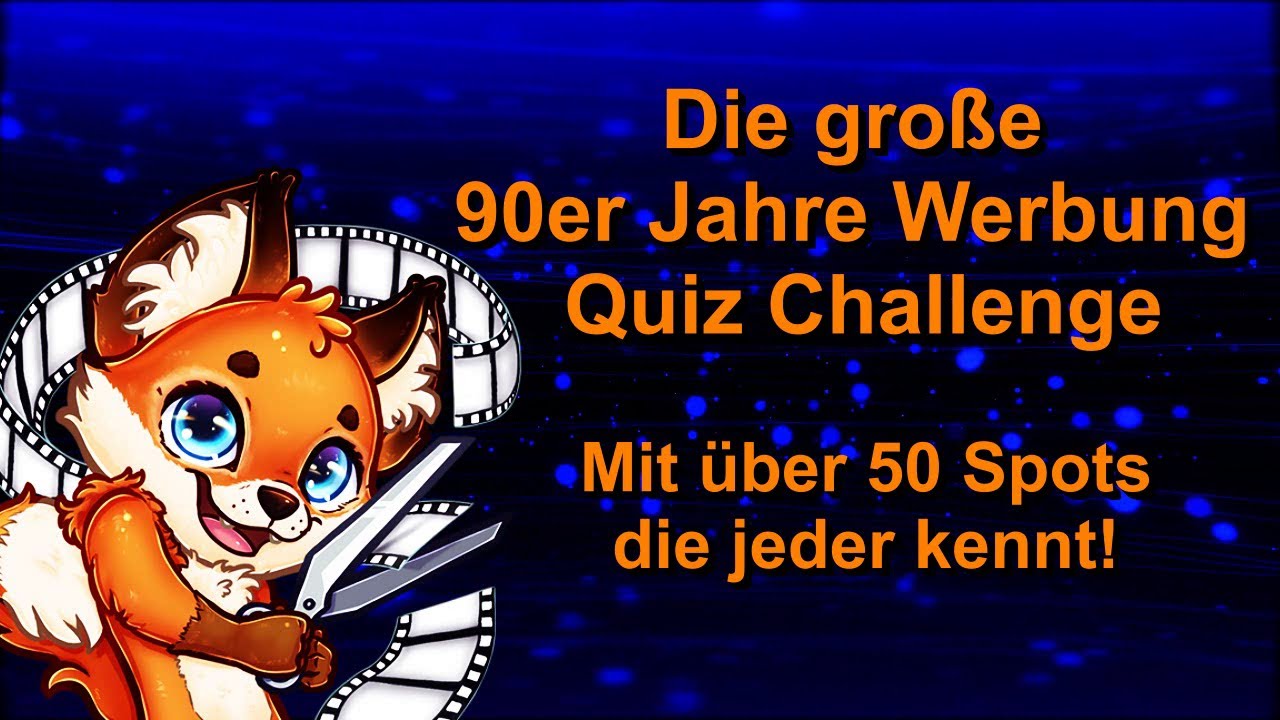 Die große 90er Jahre Werbung Quiz Challenge! In Farbe und Bunt