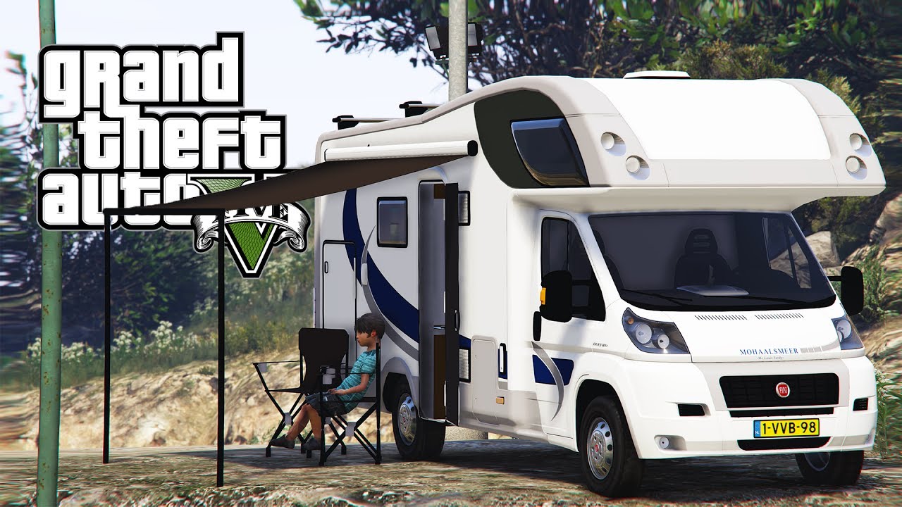GTA 5 CHILD MOD #9 - vacanze in CAMPEGGIO!