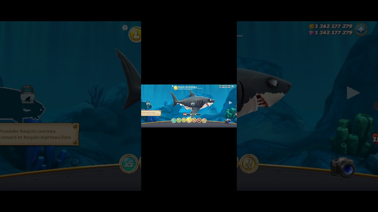 Comment avoir tout les requin sur hungry shark world avec argent et gemmes illimité 🦈🦈💸💸