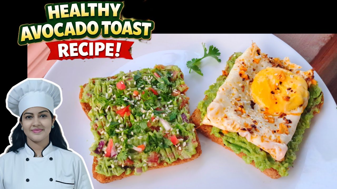 🥑 5 മിനിറ്റിൽ Healthy Avocado Toast Recipe / Easy Weight Loss Breakfast Recipe!