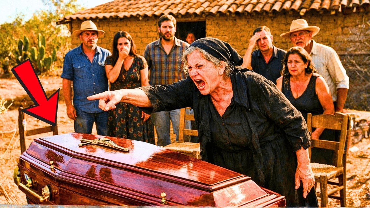 SOGRA CUSPE NO CAIXÃO DA NORA E GRITA: 'DESTRUIU MINHA FAMÍLIA!'...MAS A VERDADE A MATA DE DESGOSTO