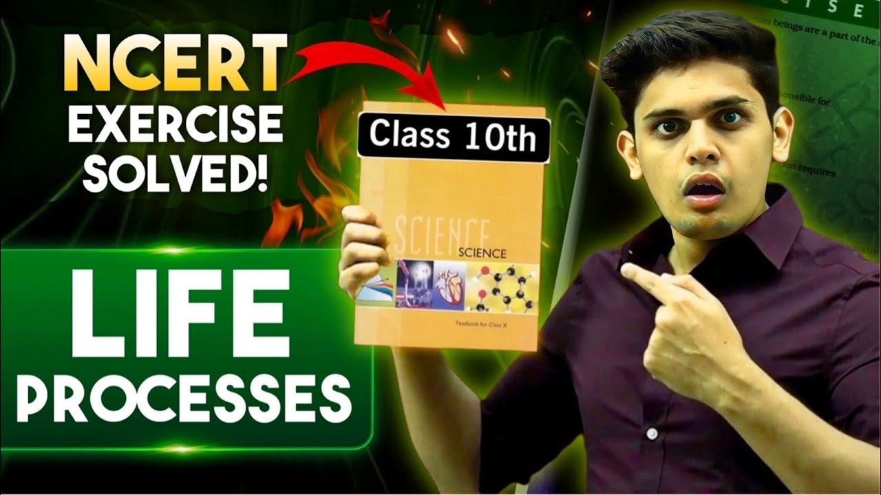 Class 10th Science - Life Processes🔥| NCERT Exercise Solved | Prashant Kirad