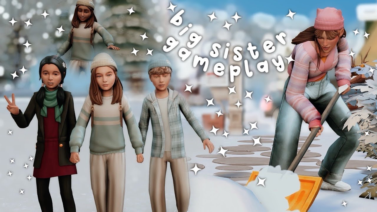 EIN KLEINER AUSFLUG ZUR SCHLITTSCHUHBAHN🩵 | Sims 4 | Deutsch | Mini Lets Play | Folge 9