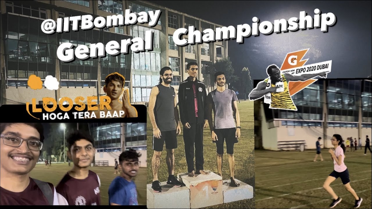 IIT Bombay&rsquo;s Athletics General Championship #chhichhore #jee #iit #iitbombay #sports