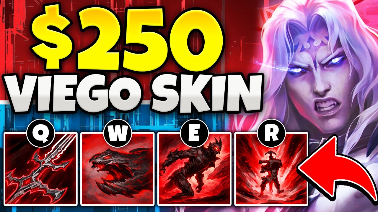 RIOT JUST RELEASED A NEW $250 VIEGO SKIN AND IT'S BEAUTIFUL! (REVENANT REIGN VIEGO)
