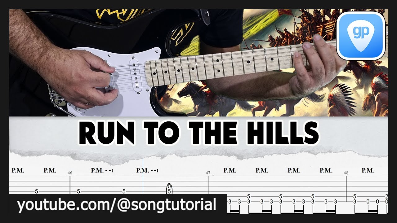 Iron Maiden | Run to the Hills | TAB | Guitar Cover | Lesson