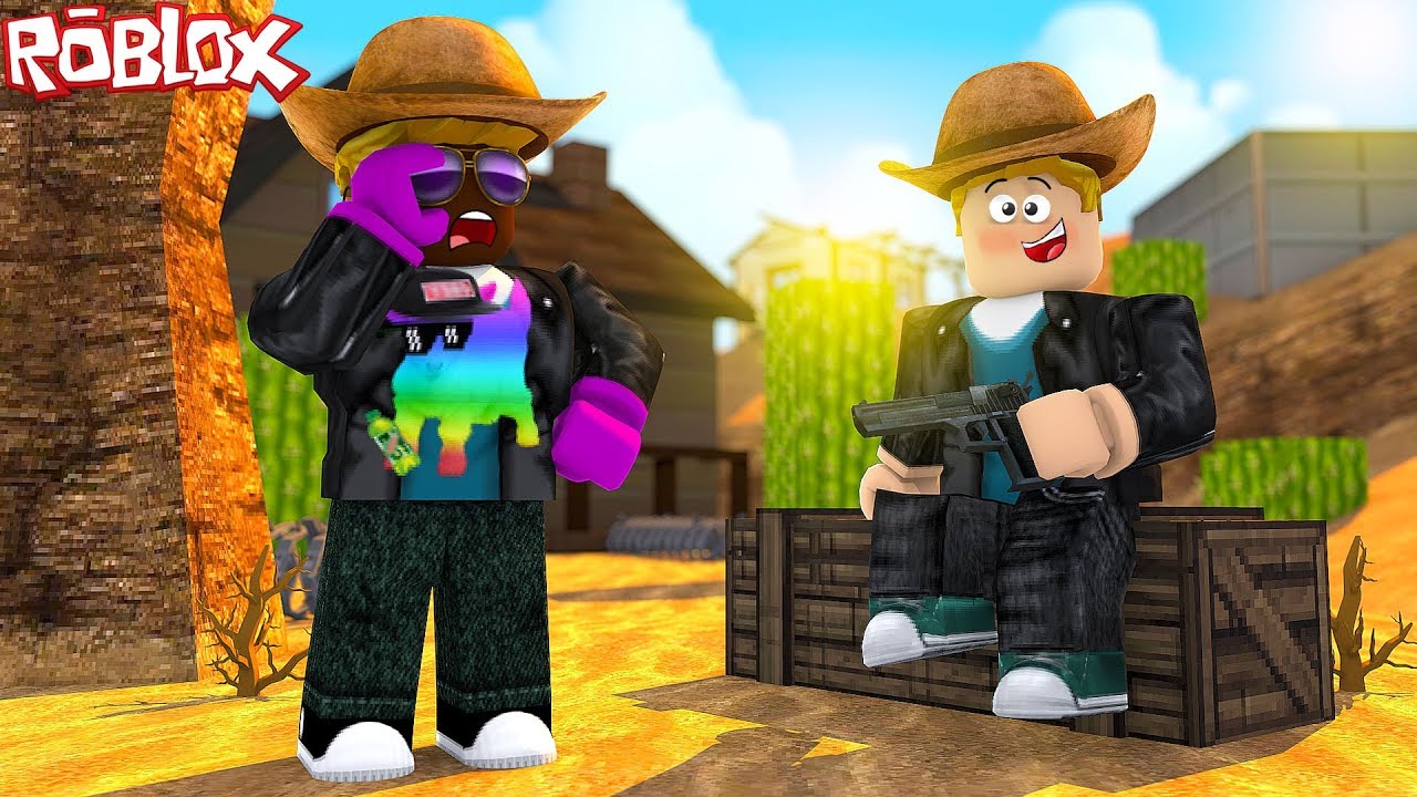 MASSI Y PANCRI VIAJAN AL OESTE EN ROBLOX