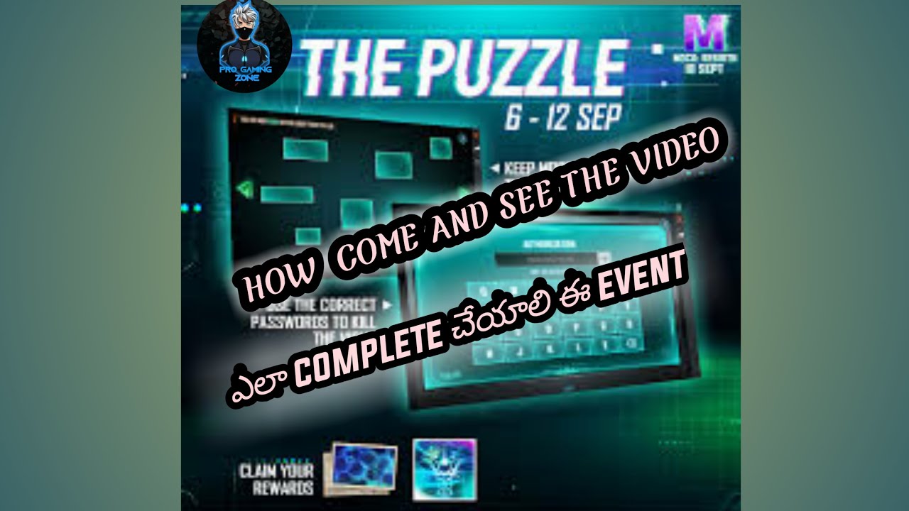 FREE FIRE || HOW TO COMPLETE MOCO PUZZLE EVENT 🔥🔥