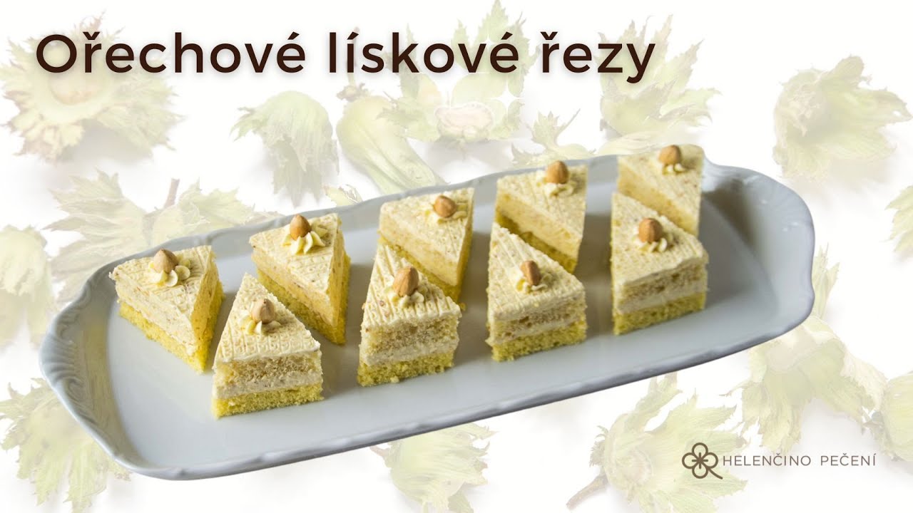 🌰 Jak připravit dokonalé lískové řezy – nezklamou žádného mlsouna! 😊🍰