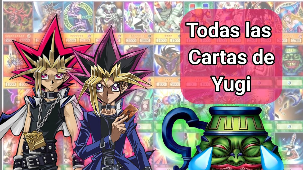 TODAS LAS CARTAS DE YUGI - YUGI MUTO Y ATEM (YUGI FARAON) 316 CARTAS