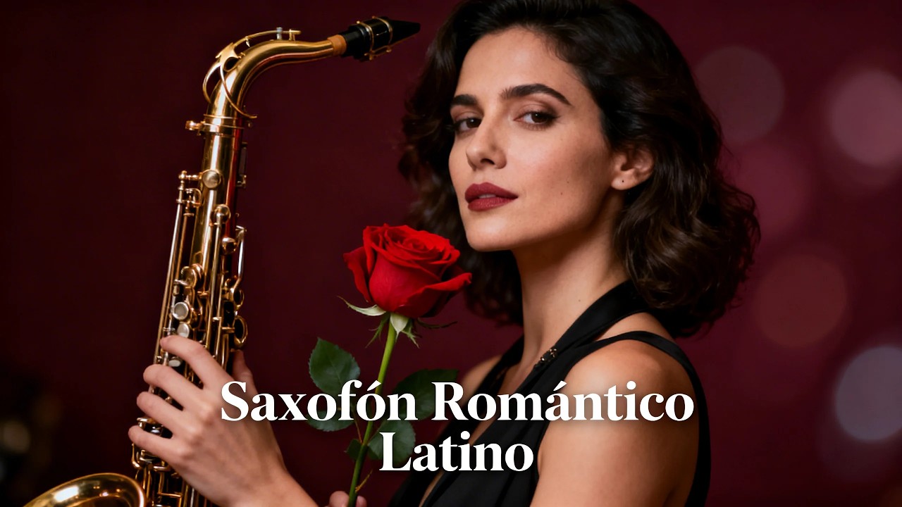 Saxofón Romántico Latino | Boleros Instrumentales para Relajarse