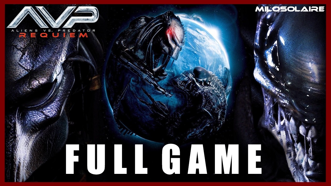 Aliens vs. Predator: Requiem (2007) | PSP | Full Game