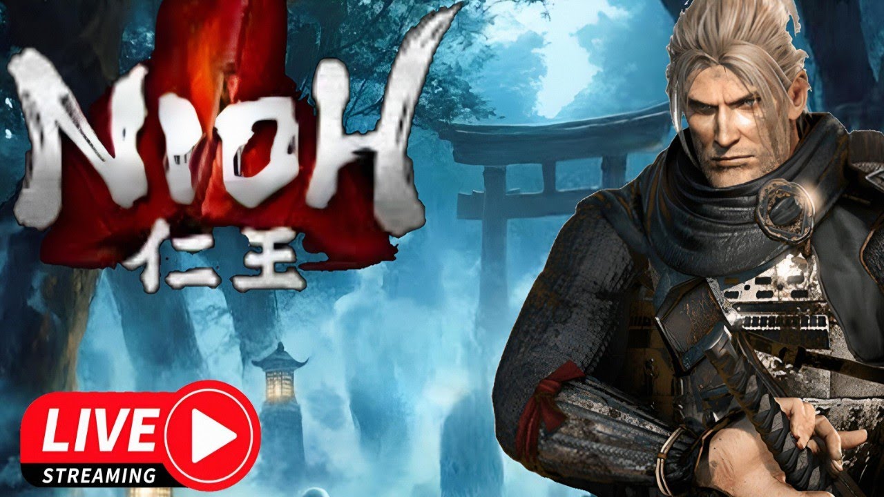 NIOH - UM CLÁSSICO no ESTILO SOULSLIKE e muito DESAFIADOR (LIVE)⚔️🙈🙊